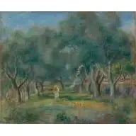 Olivernes Avenue - Pierre-Auguste Renoir