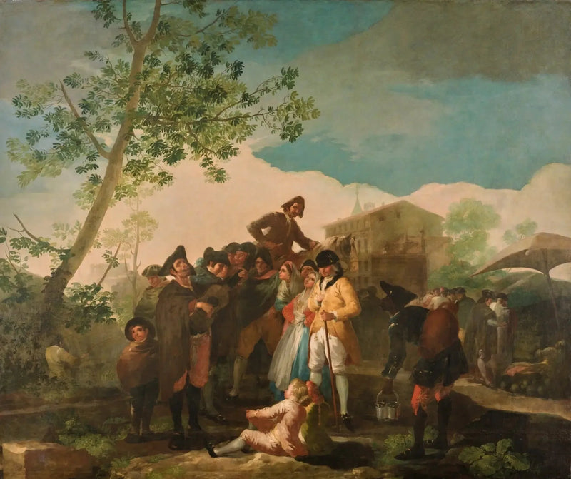 Blind med guitaren - Francisco de Goya