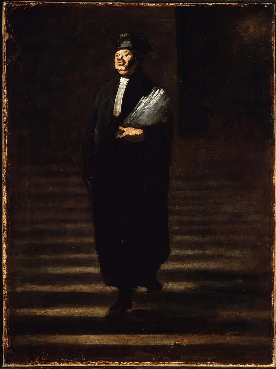 Sejrende advokat - Honoré Daumier