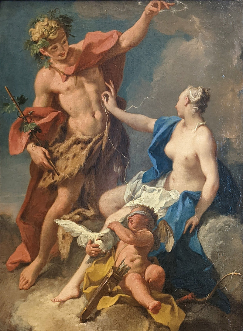 Bacchus og Ariadne - Giovanni Battista Pittoni