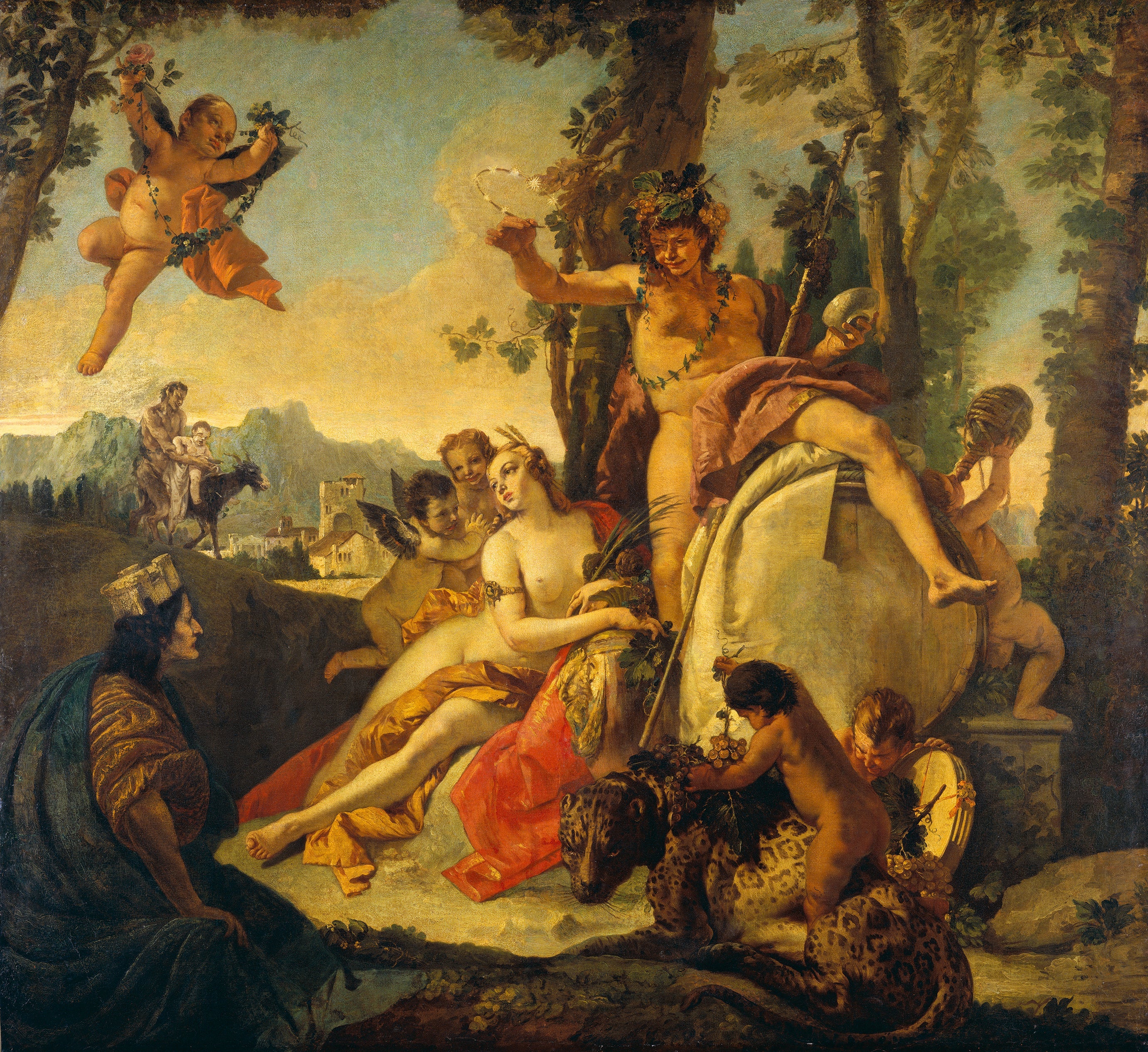 Bacchus og Ariadne - Giovanni Battista Tiepolo