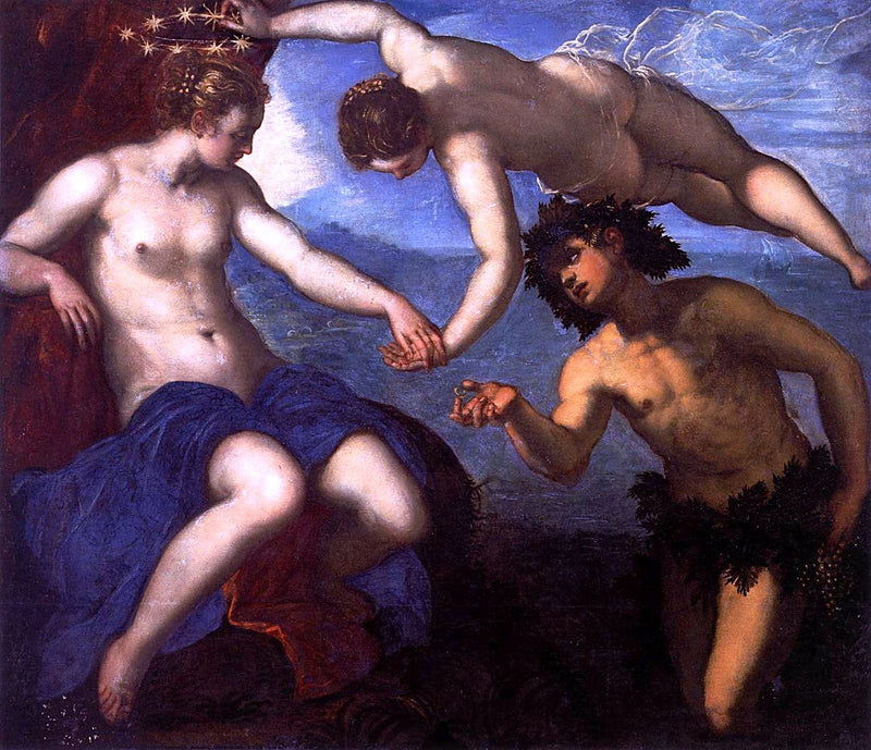 Bacchus og Ariadne - Jacopo Tintoretto
