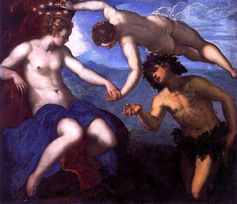 Bacchus og Ariadne - Jacopo Tintoretto
