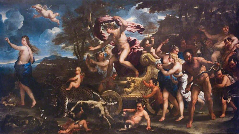 Bacchus og Ariadne - Luca Giordano
