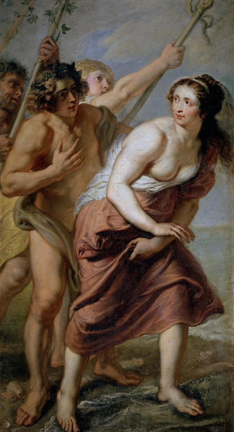Bacchus og Ariadne - Peter Paul Rubens