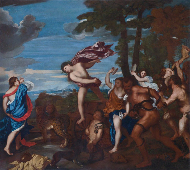 Bacchus og Ariadne - Pietro da Cortona