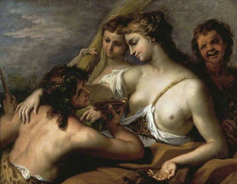 Bacchus og Ceres - Sebastiano Ricci