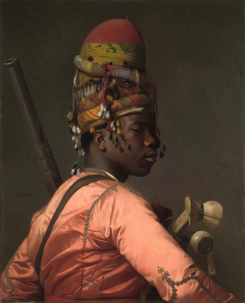 Bachi Bouzouk sort - Jean-Léon Gérôme