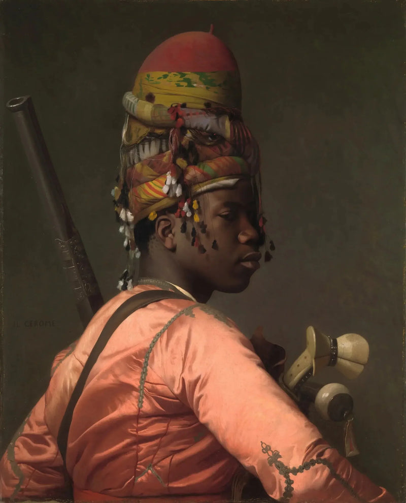 Bachi Bouzouk sort - Jean-Léon Gérôme