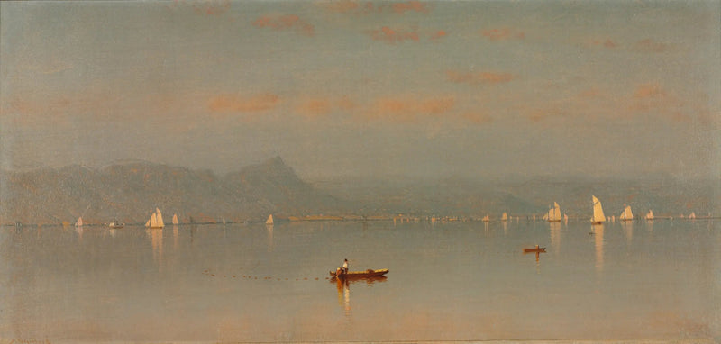 Haverstraw-bugten - Sanford Robinson Gifford