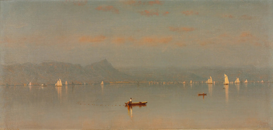 Haverstraw-bugten - Sanford Robinson Gifford