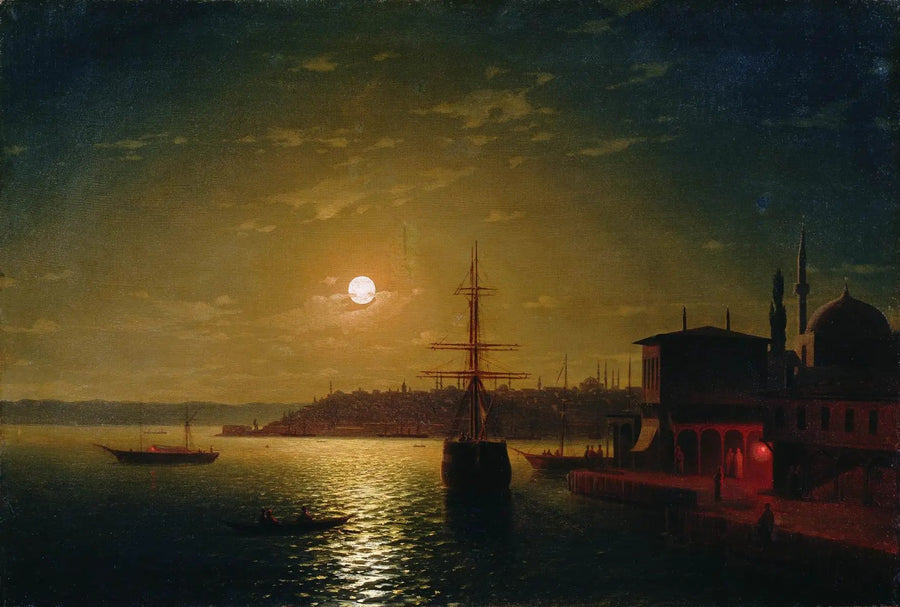 Guldhornsbukten i Tyrkiet - Ivan Aïvazovski