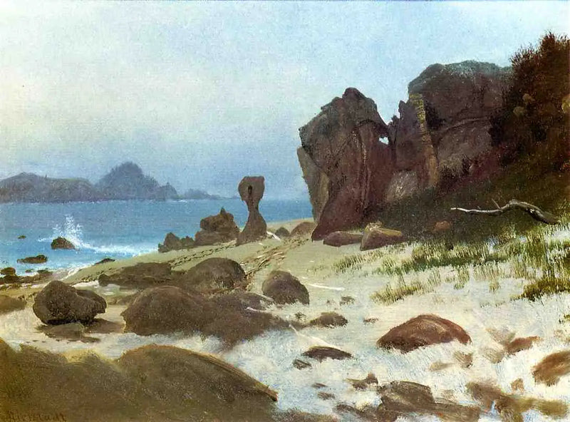 Montereybugten - Albert Bierstadt