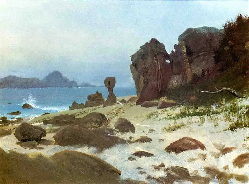 Montereybugten - Albert Bierstadt