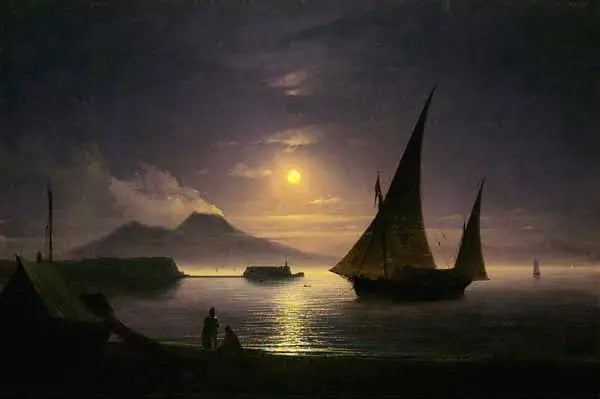Napolibugten - Ivan Aïvazovski