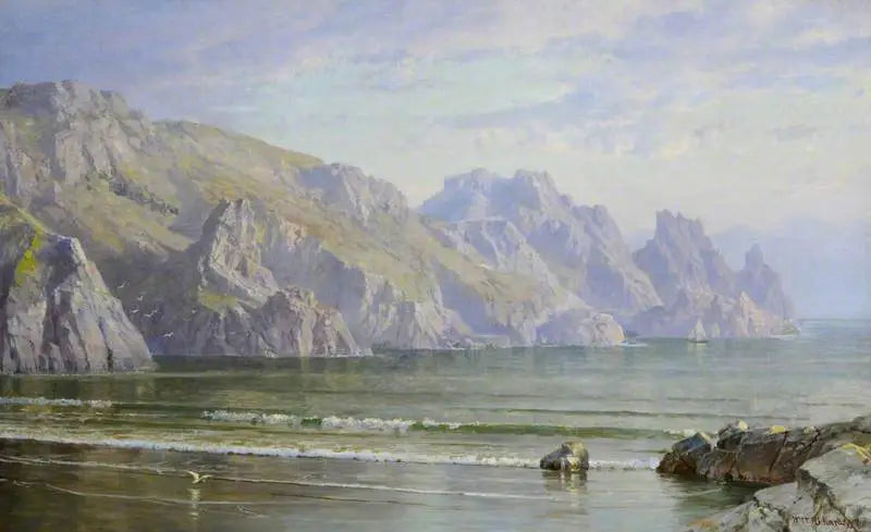 Petit Port-bugten - William Trost Richards