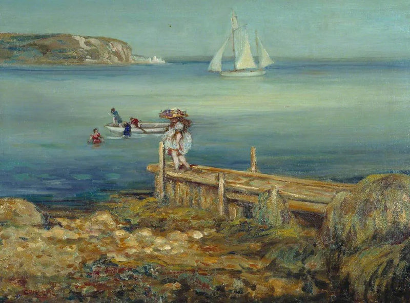 Swanage Bugt - Charles Conder