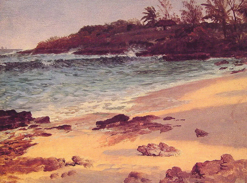 Bahamas-bugten - Albert Bierstadt
