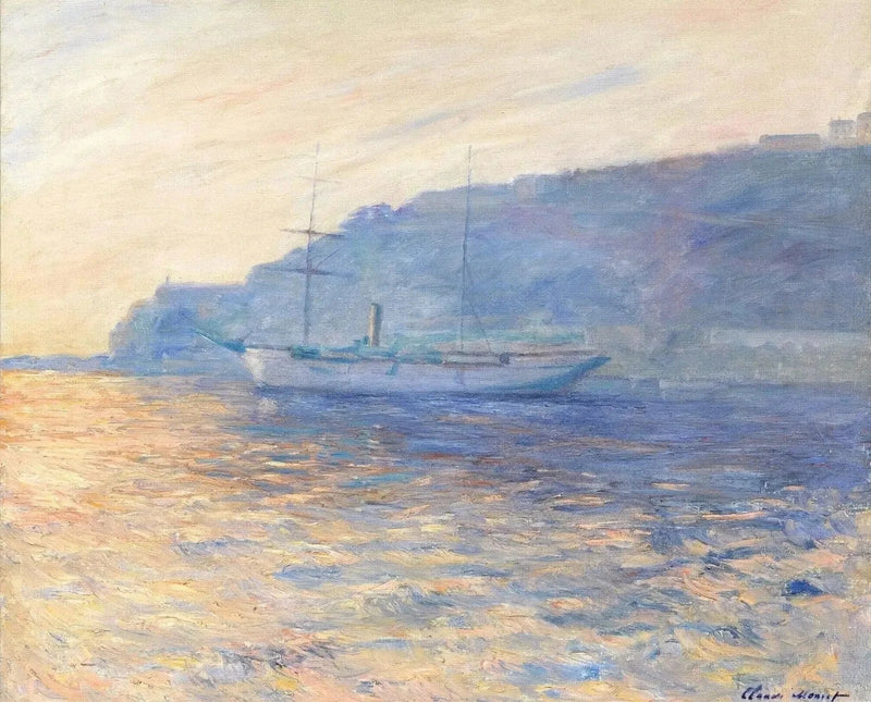 Monaco-bugten W891b - Claude Monet