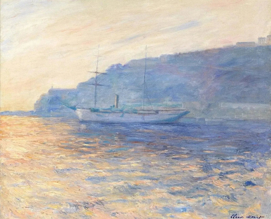 Monaco-bugten W891b - Claude Monet
