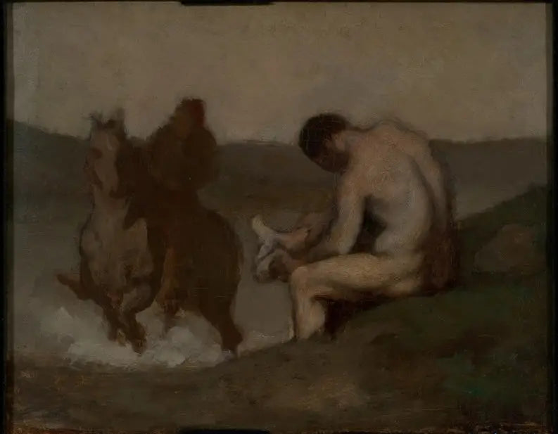 Badescene (L'Abreuvoir) - Honoré Daumier