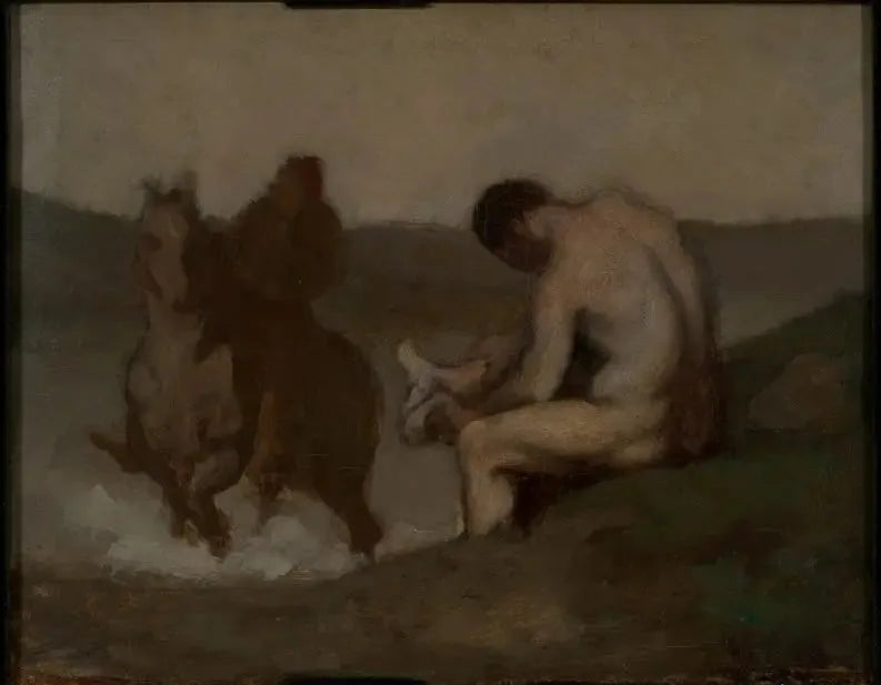 Badescene (L'Abreuvoir) - Honoré Daumier