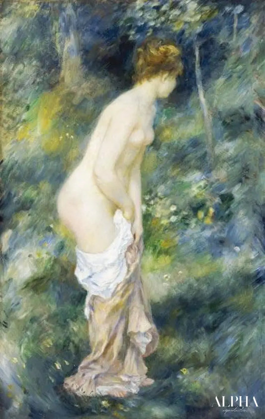 Baigneur debout - Pierre-Auguste Renoir - Reproductions de tableaux et peintures haut de gamme