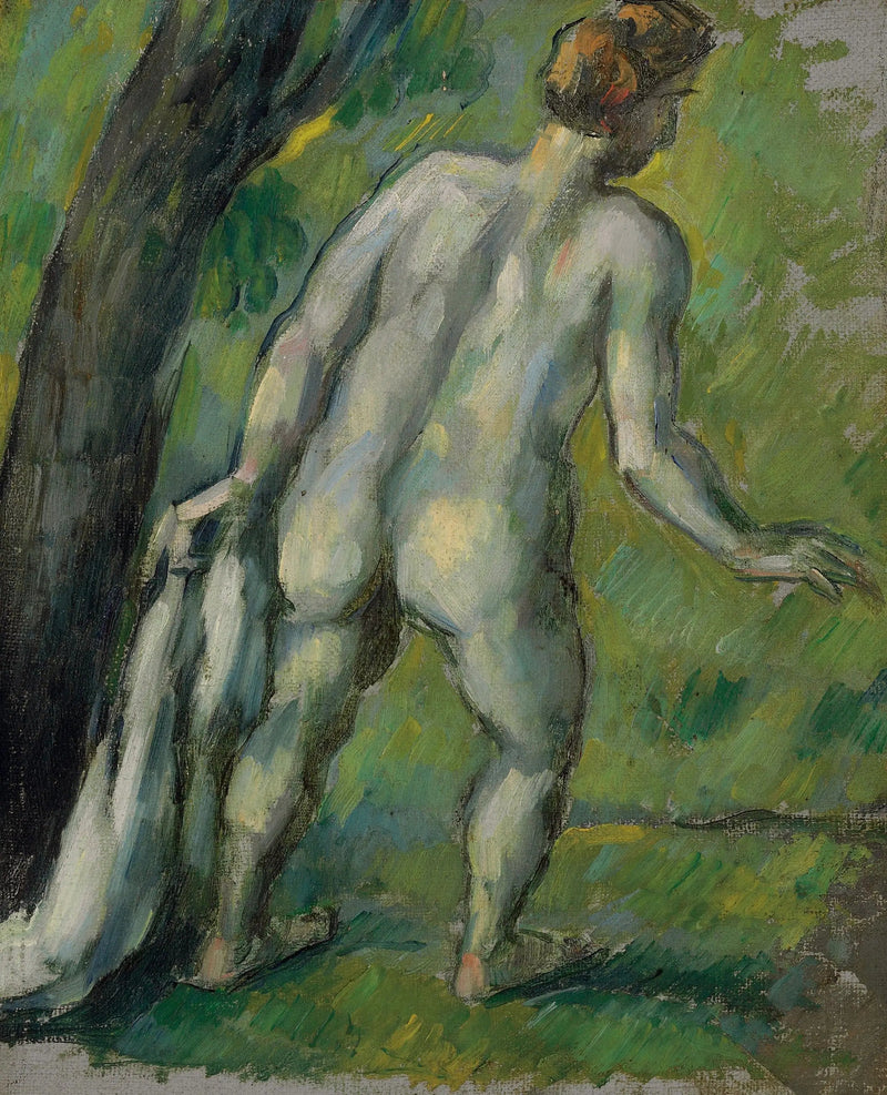 Bader, set bagfra - Paul Cézanne