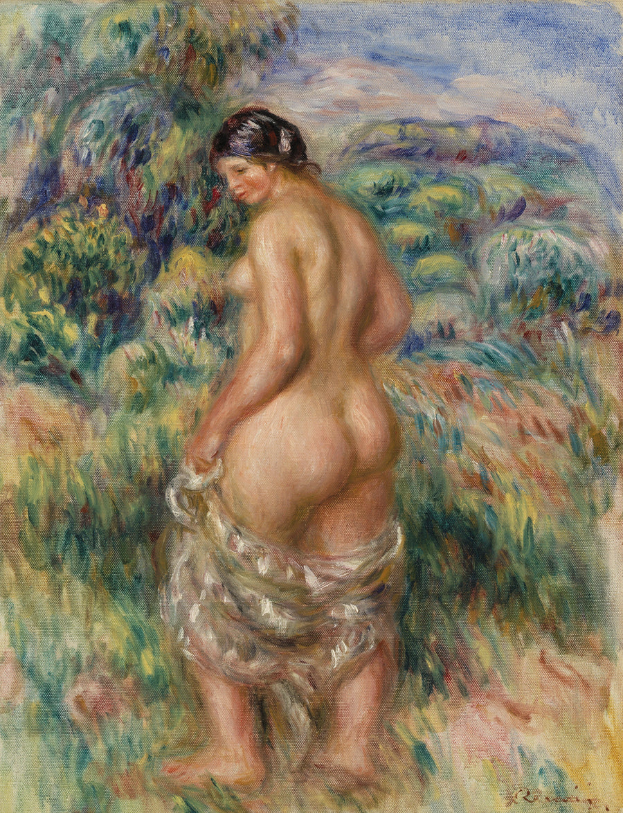 Stående badende - Pierre-Auguste Renoir