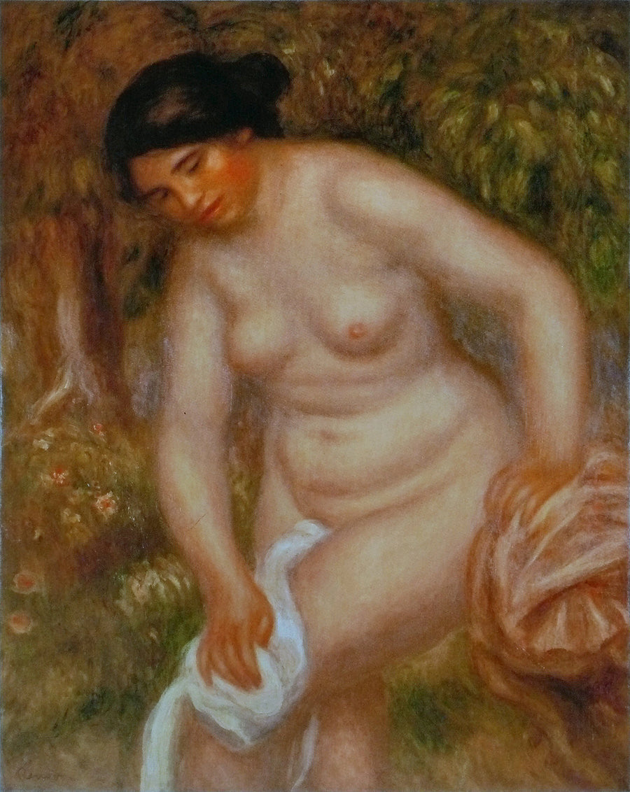 Badende der tørrer sig - Pierre-Auguste Renoir
