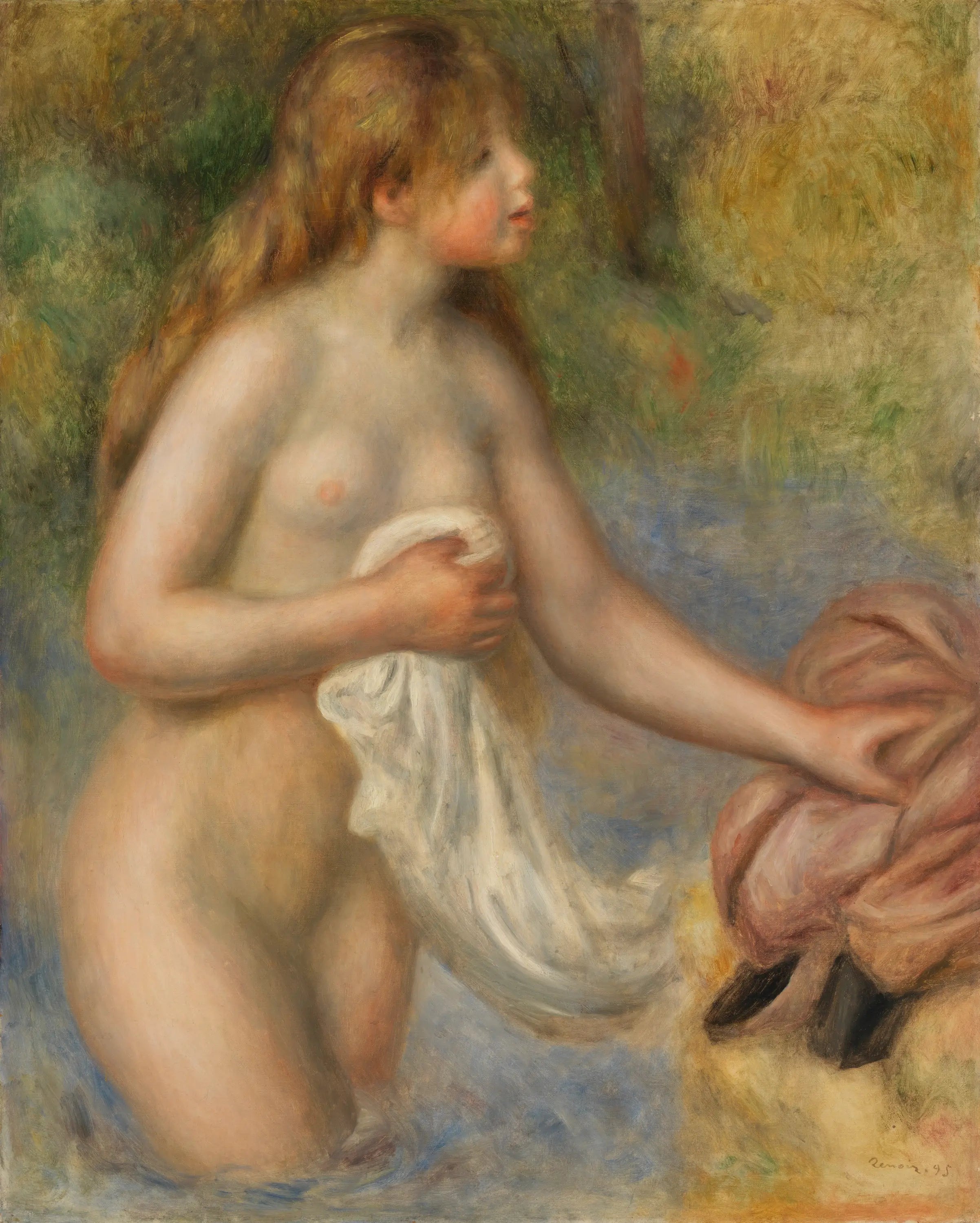 Baigneuse - Pierre-Auguste Renoir image 1 reproduction réalisée par Alpha Reproduction