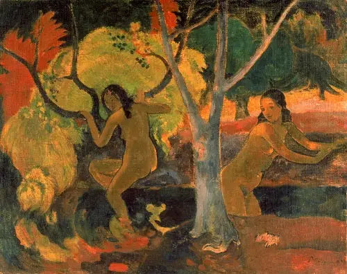 Badende i Tahiti - Paul Gauguin