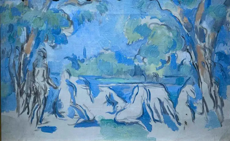 Badende - Paul Cézanne