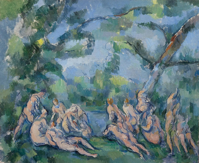Badende - Paul Cézanne