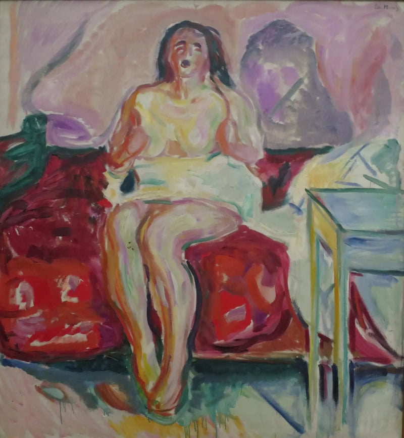 Morgengæsp - Edvard Munch