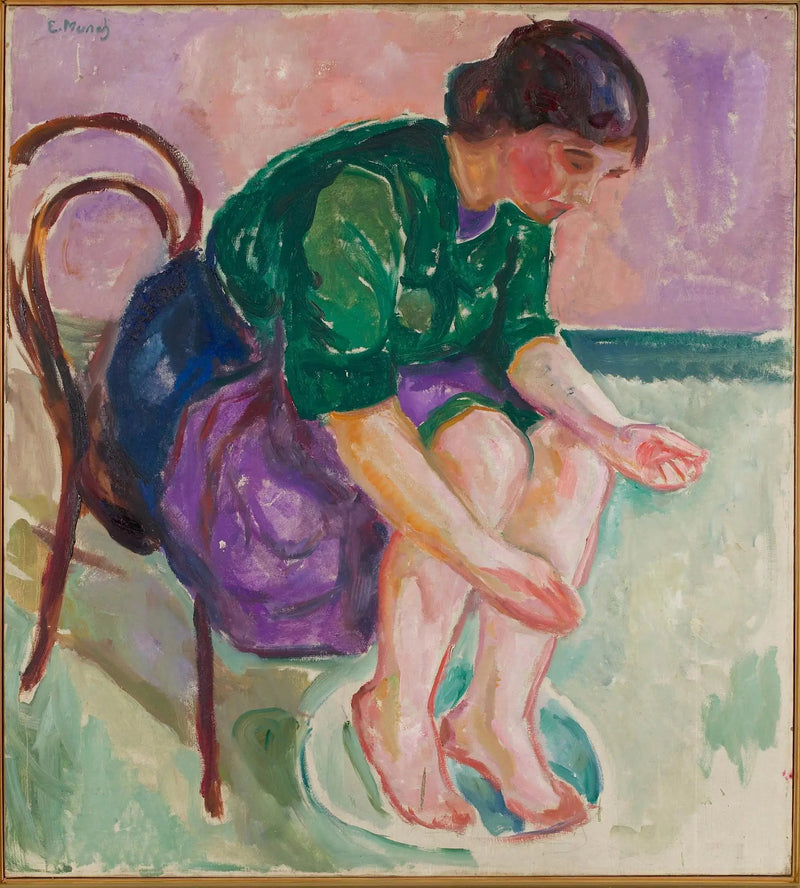 fodbad - Edvard Munch