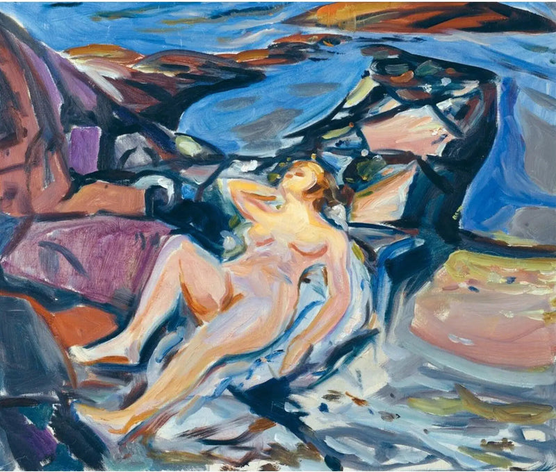 solbad - Edvard Munch