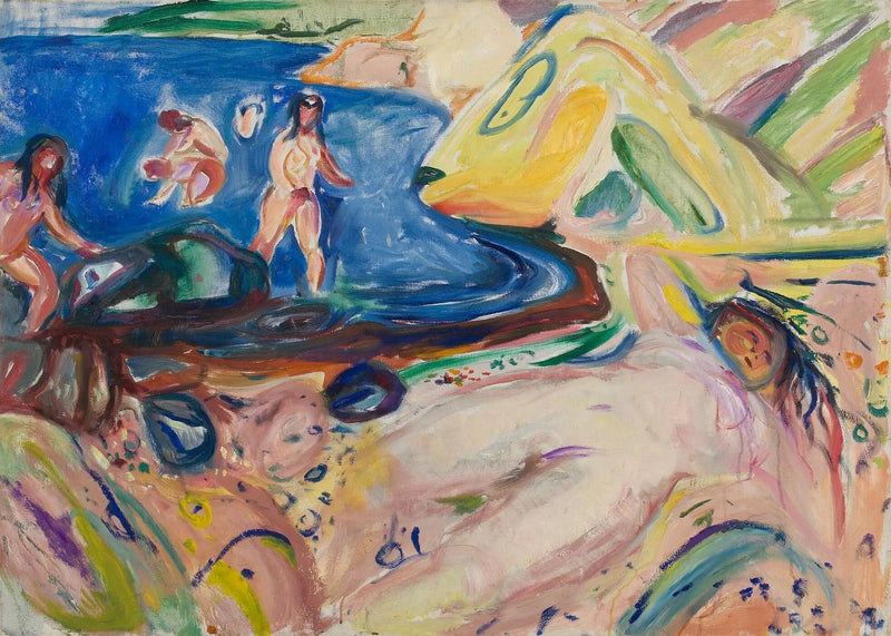 solbad - Edvard Munch