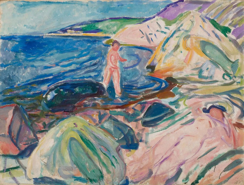 solbad - Edvard Munch