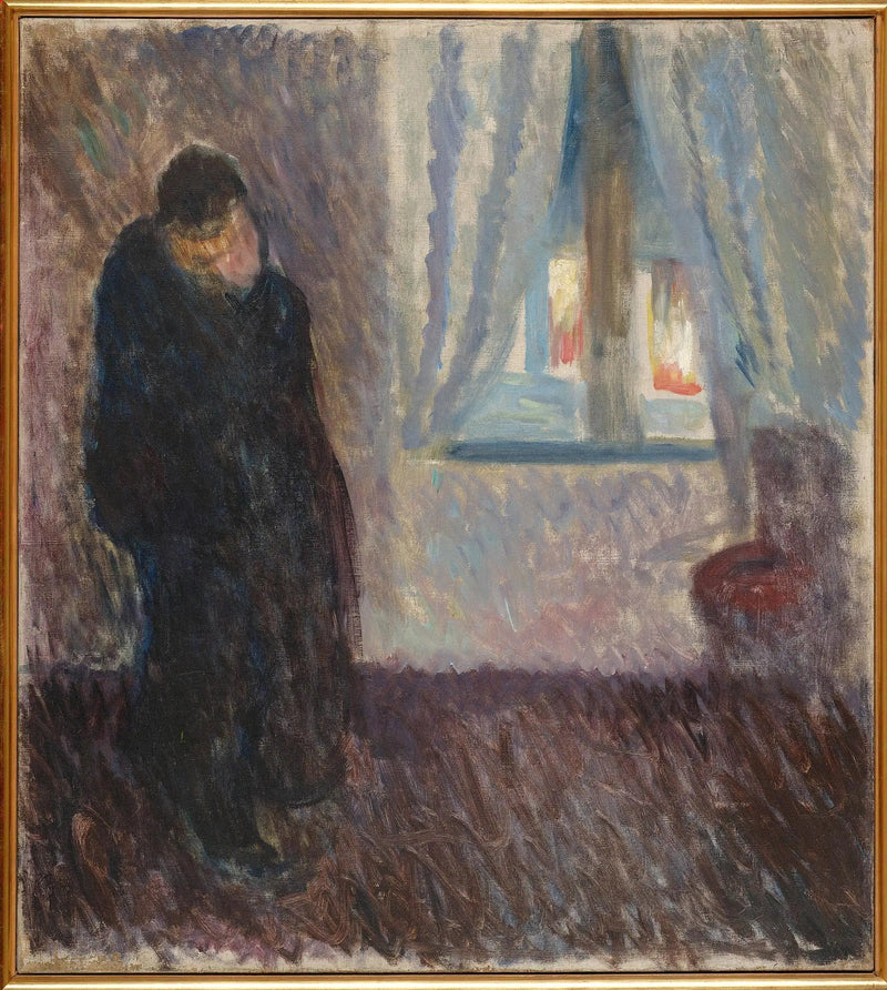 Kys nær vinduet - Edvard Munch