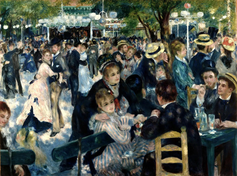 Bal fra moulin de la Galette - Pierre-Auguste Renoir