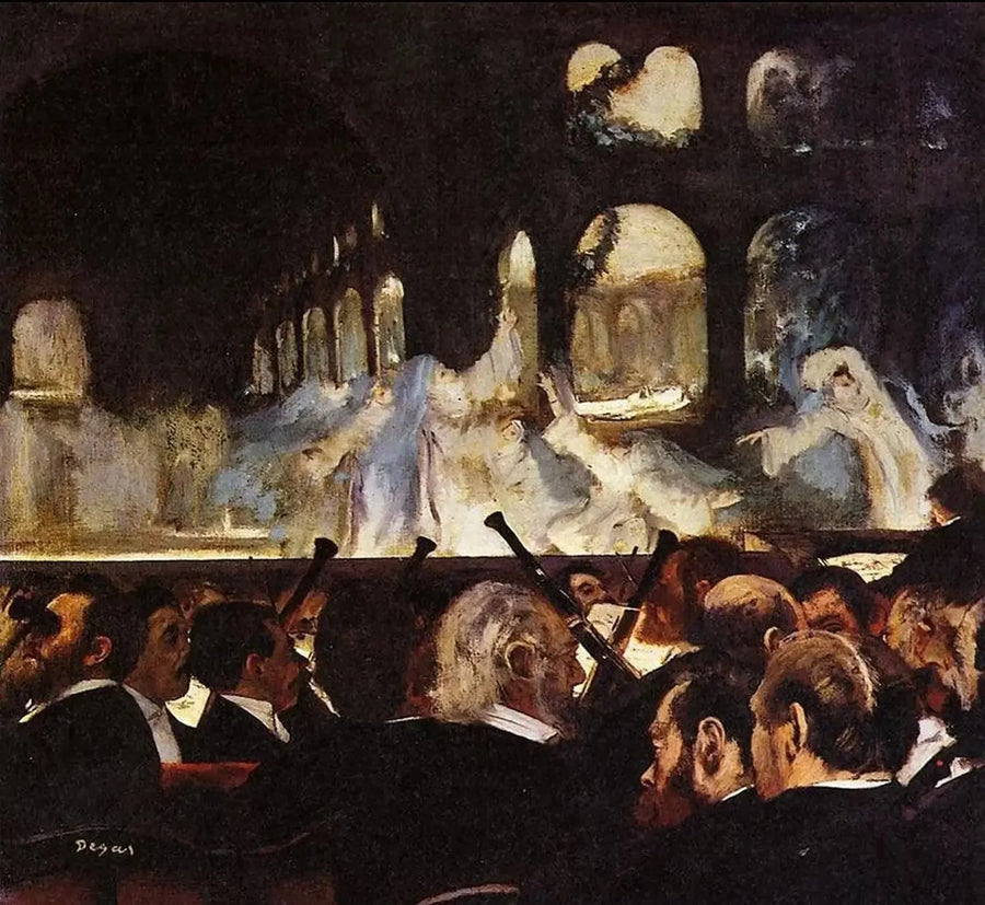 Balletet fra « Robert le Diable » (1876) - Edgar Degas