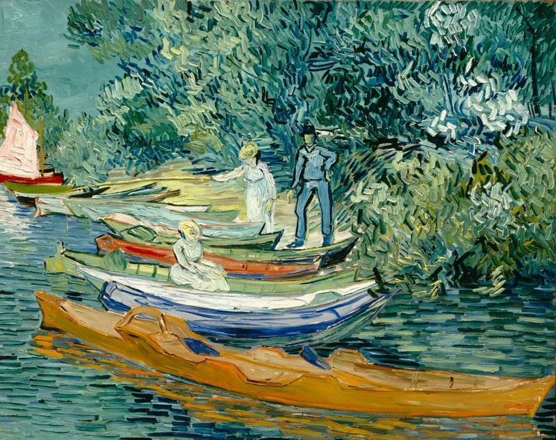 Banque de l'Oise i Auvers - Vincent van Gogh