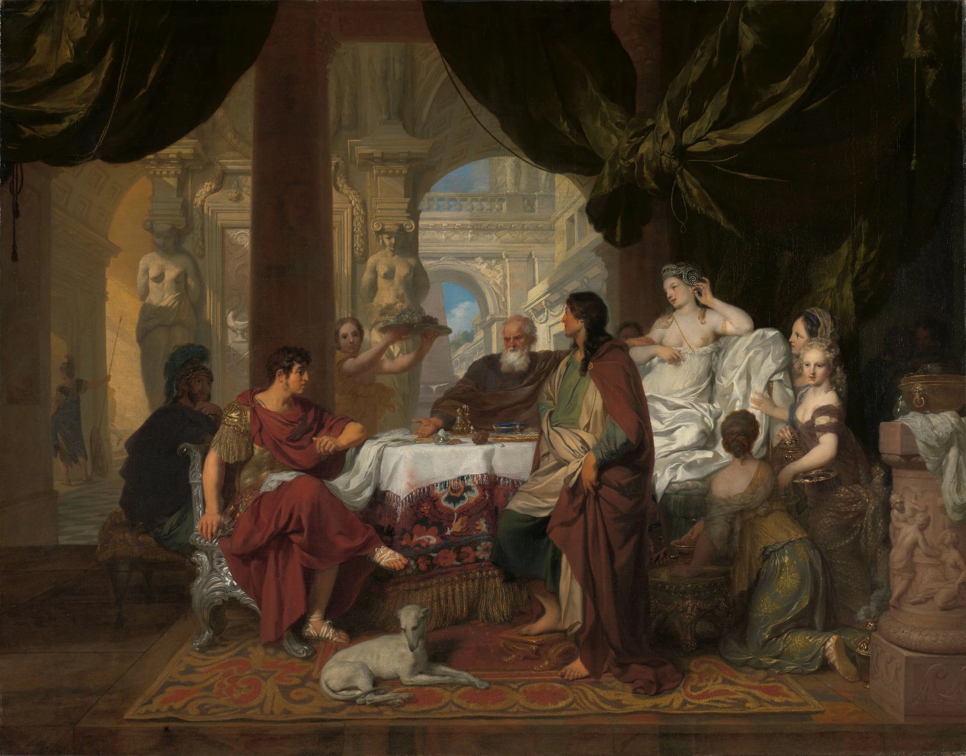 Le banquet de Cléopâtre - Gérard de Lairesse