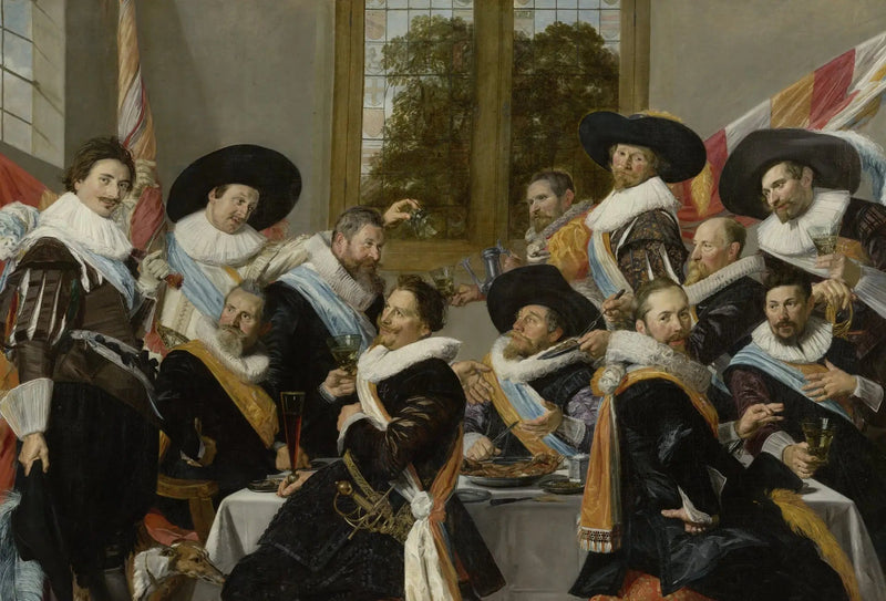 Officers' Banquet of the Saint-Adrien Archers Corps - Frans Hals