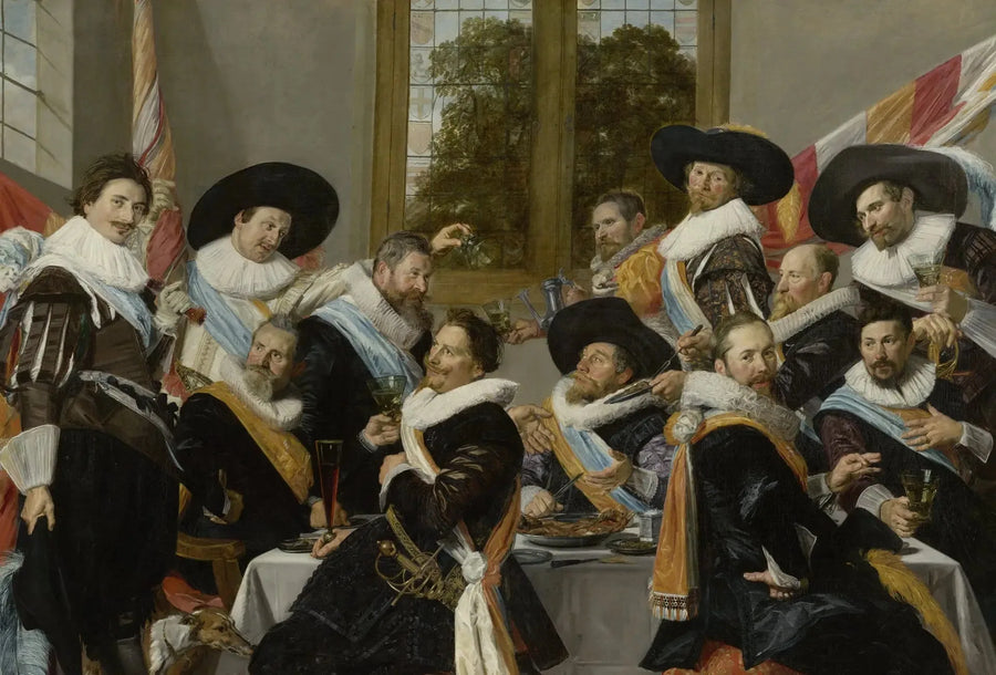 Officers' Banquet of the Saint-Adrien Archers Corps - Frans Hals