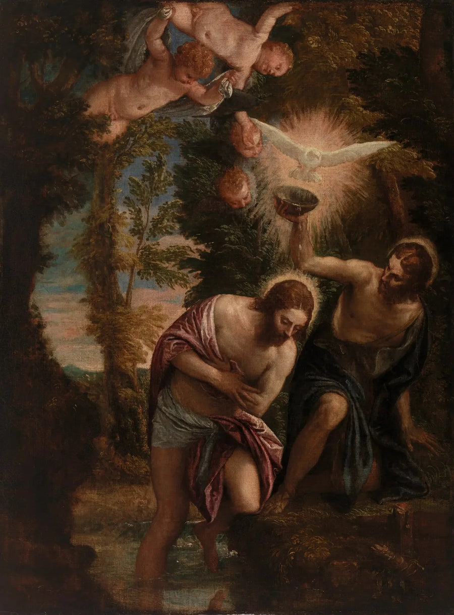 Dåben af Kristus - Paul Véronèse