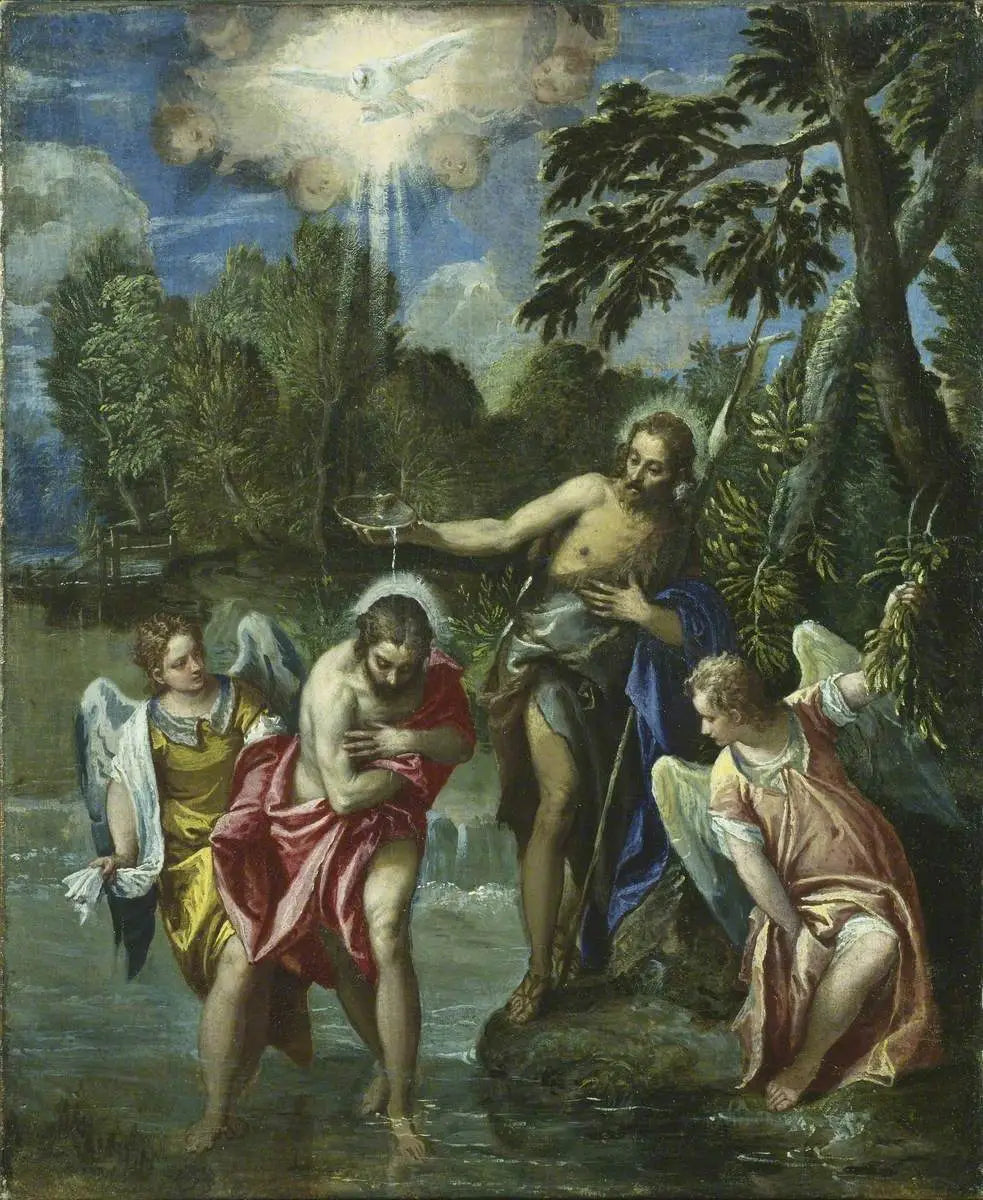 Baptême du Christ - Paul Véronèse - Alpha Reproduction