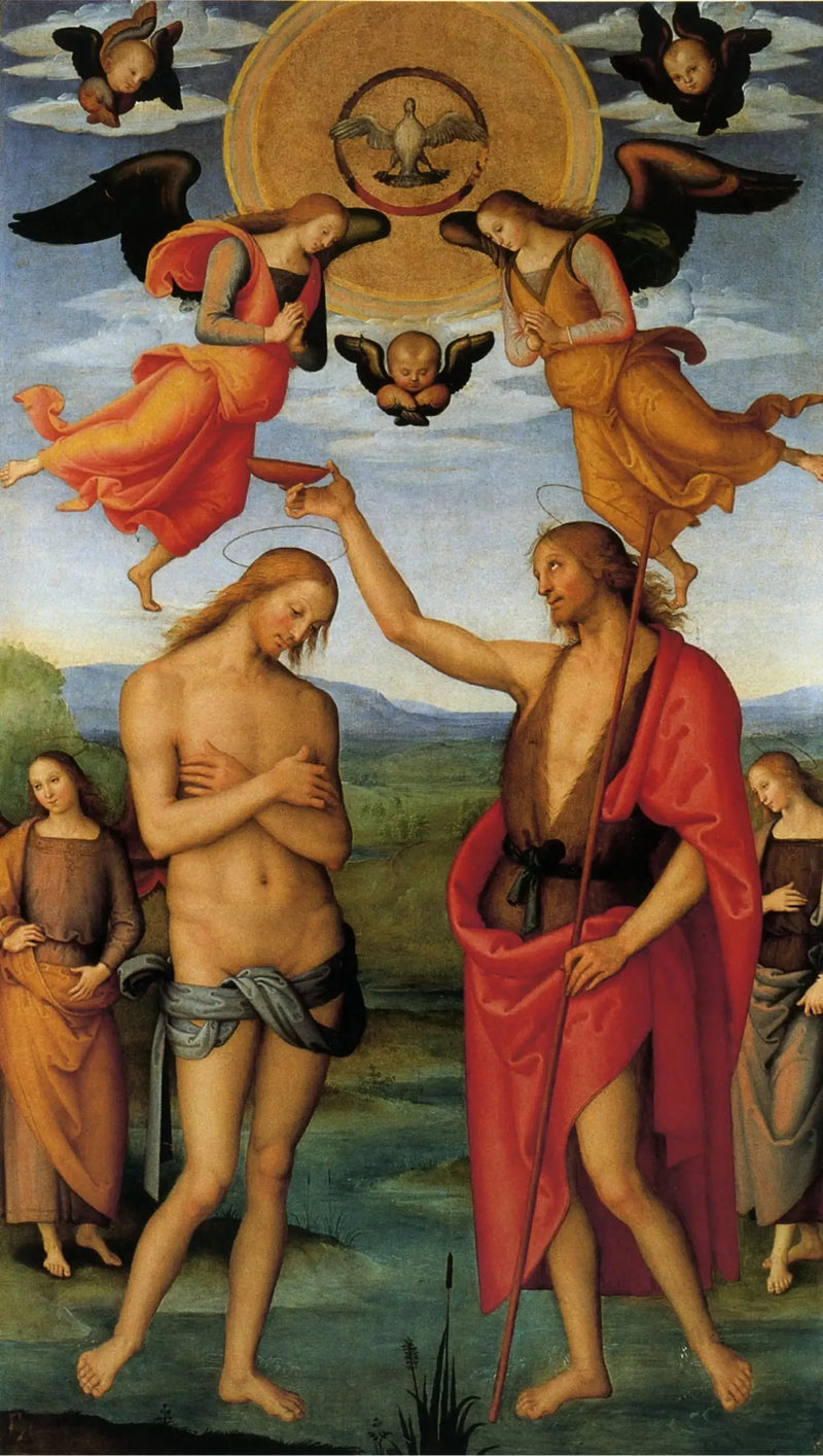 Dåben af Kristus - Pietro Perugino