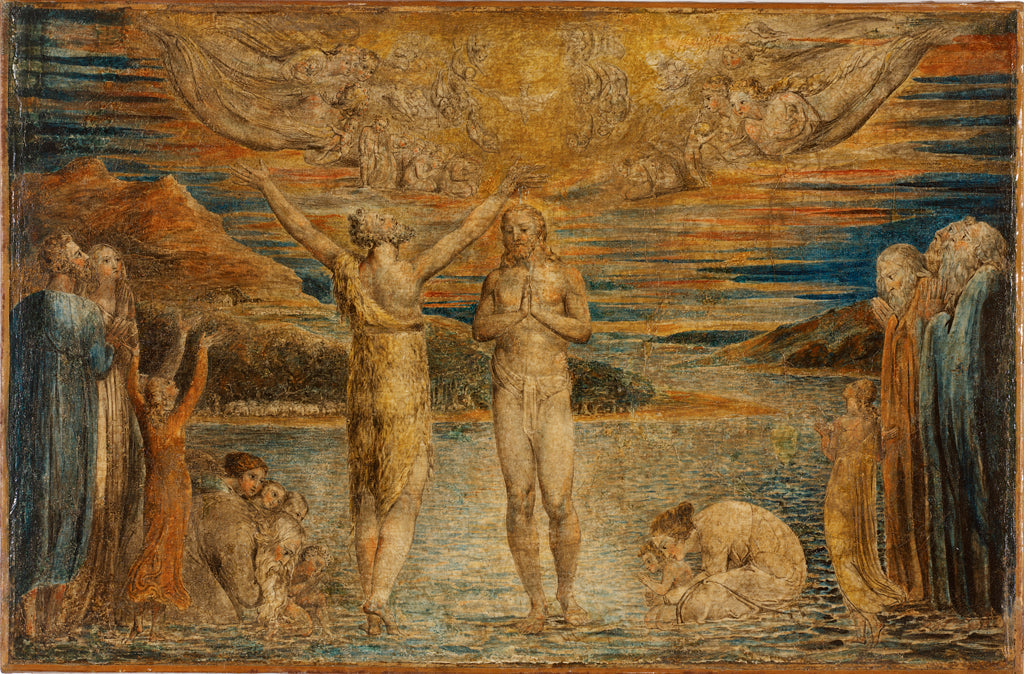Baptême du Christ - William Blake - Alpha Reproduction
